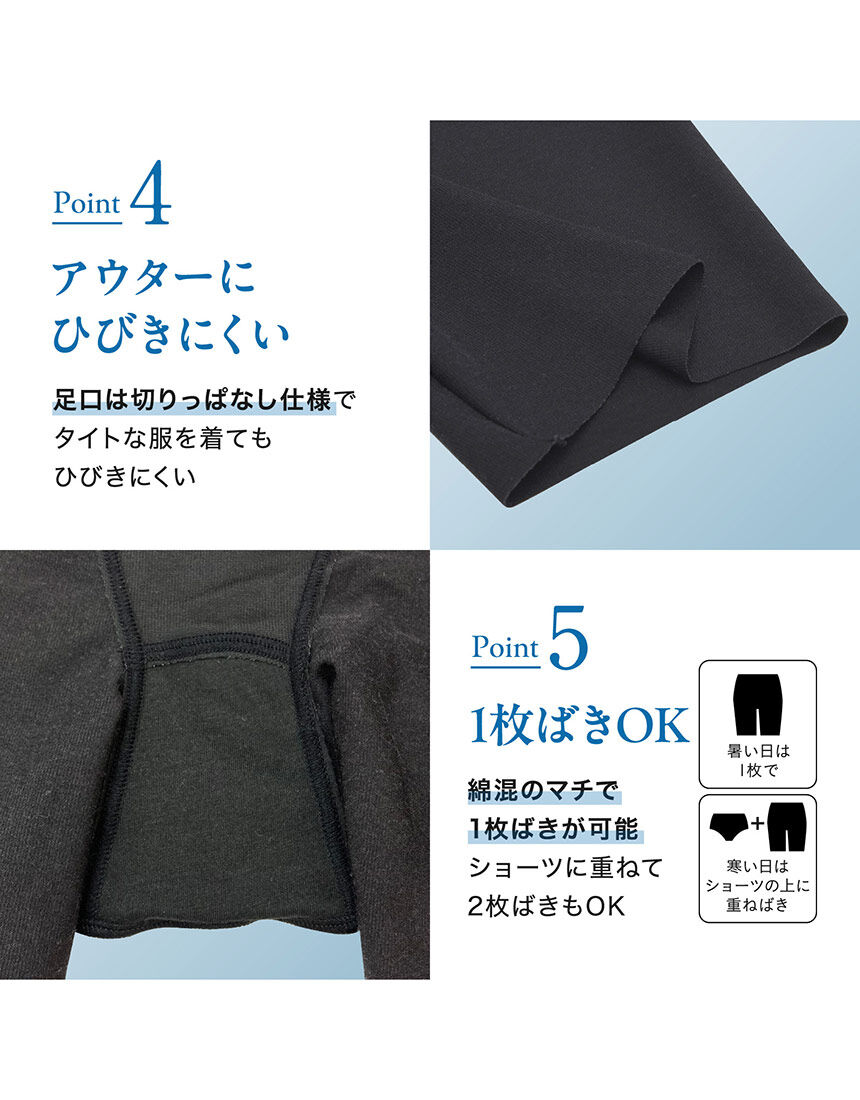 ルシアン 小腹押さえパンツ ガードル（ロング丈） GLC041｜ワコール