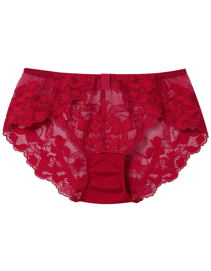 ウンナナクール リボンブラレース 総レース ショーツ PUN501｜ワコール