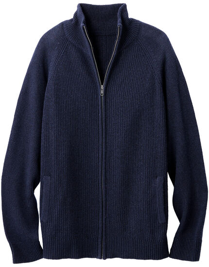 あったかジップカーディガン（男性用）, , main