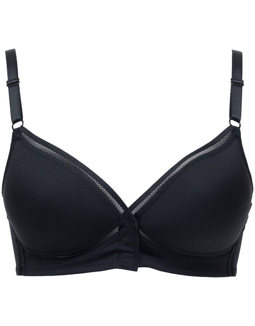 ルシアン クロスメッシュモールド（汗対策） ノンワイヤーブラ BLC077