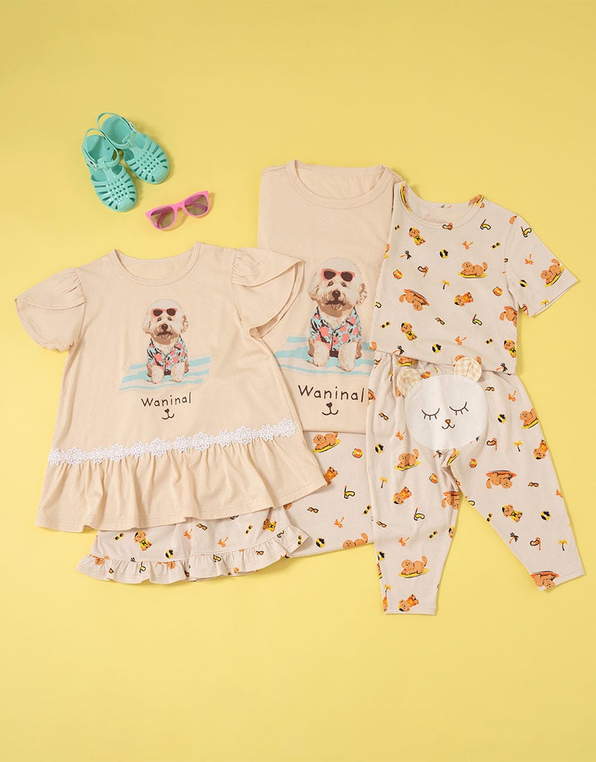 男女児兼用パジャマ（トップス）, , hi-res