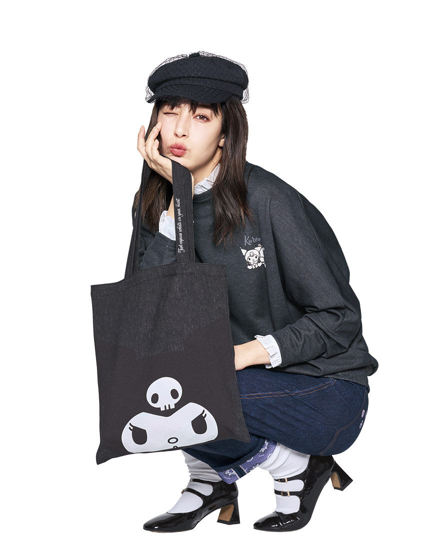 バッグ Nazufumi ランチトート / グレー / いしがあかね