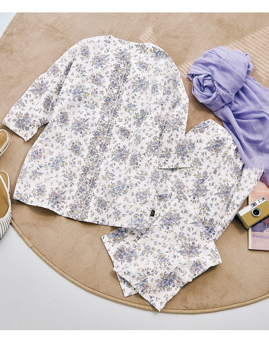 ワコール_リラックス＆スリープ 【綿100％】エレガントでやさしい