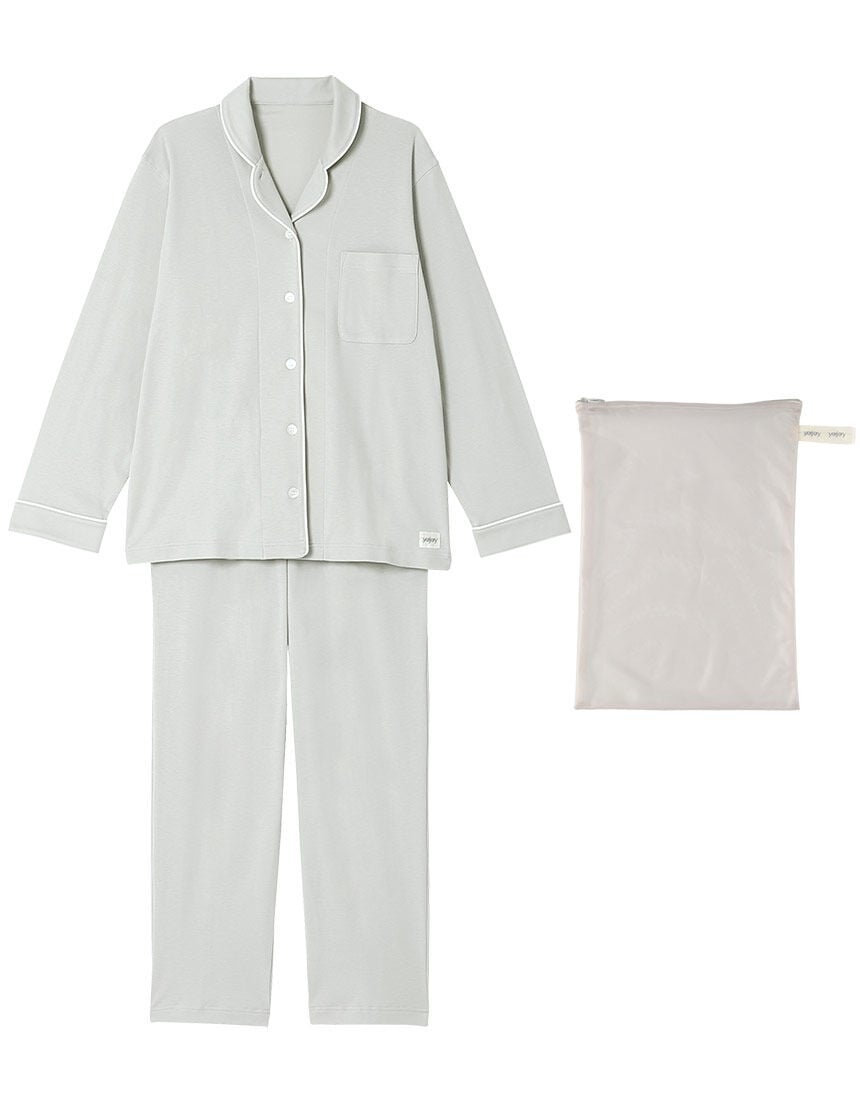 ワコール　着やすい　パジャマ　やわらかな接結ニット素材・綿１００％　MPサイズ ワコール 着やすい パジャマ やわらかな接結ニット素材・綿100％ MP