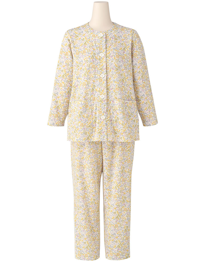 ワコール　着やすい　パジャマ　やわらかな接結ニット素材・綿１００％　MPサイズ ワコール／らくラクパートナー やわらかな接結ニット素材・家庭用