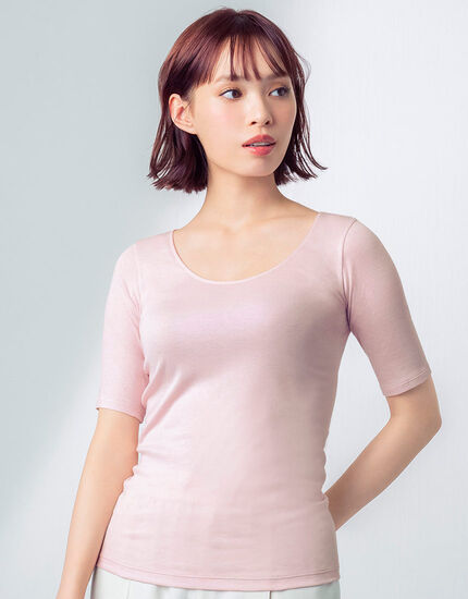 トップス（５分袖）, , main