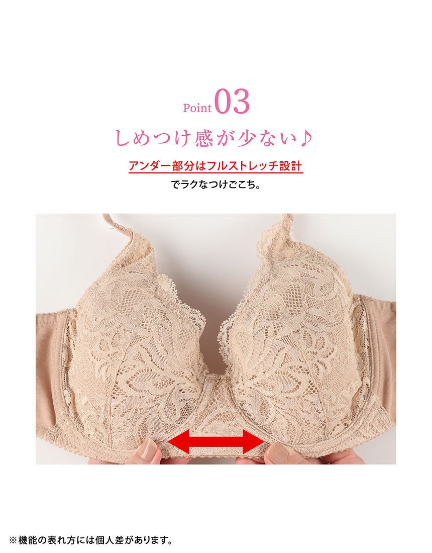 ワコール まるみのあるナチュラルシルエット EverChic
