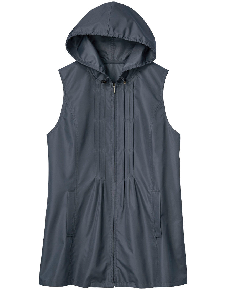 ワンダフルワールド　総フリル・ピンタックベスト ワンダフルワールド 総フリル・ピンタックベスト ワンダフルワールド