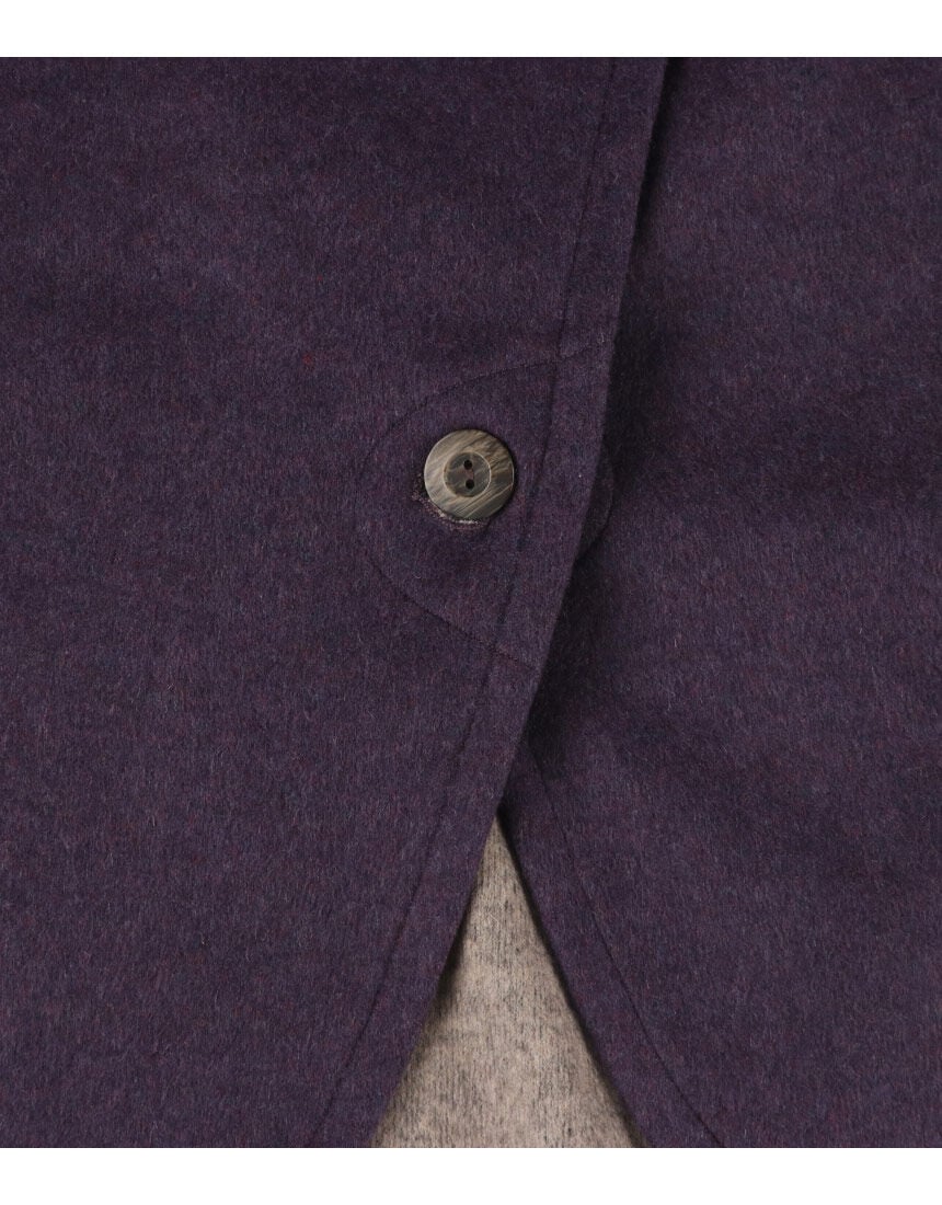 全力処分 ワコール らくラクパートナー 秋冬 ウール ジャケット パープル 全力処分様専用 ワコール らくラクパートナー 秋冬 ウール ジャケット