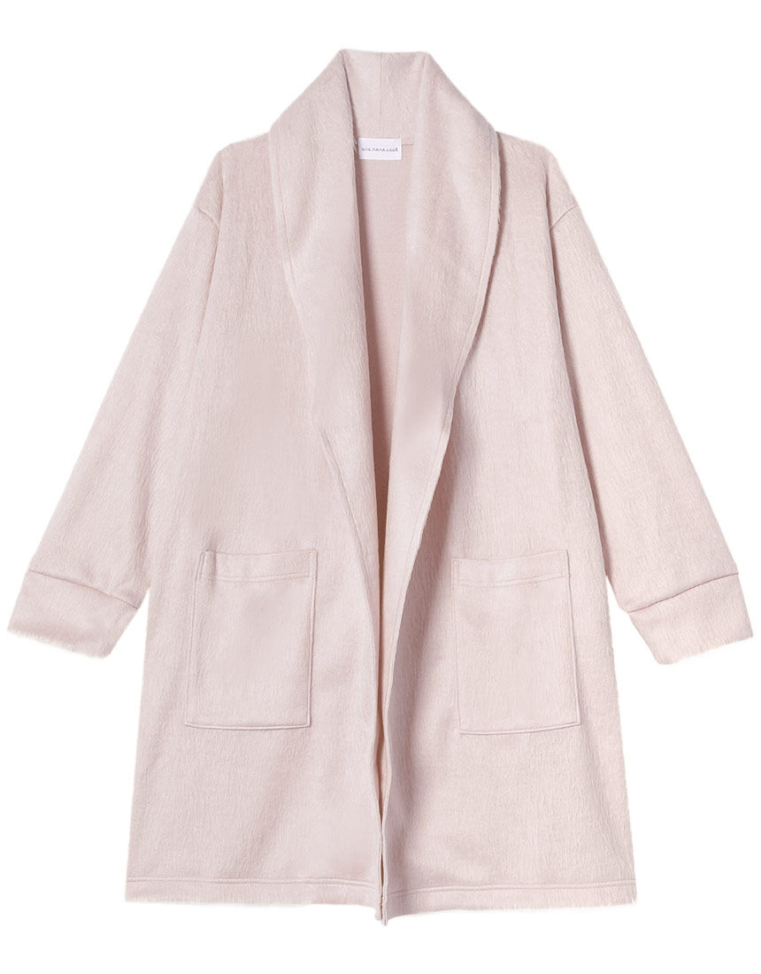 ウンナナクール ビーバー仕立てロングカーディガン パジャマ LP4401