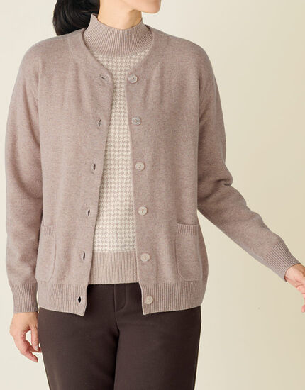 ウールカシミヤカーディガン, , main