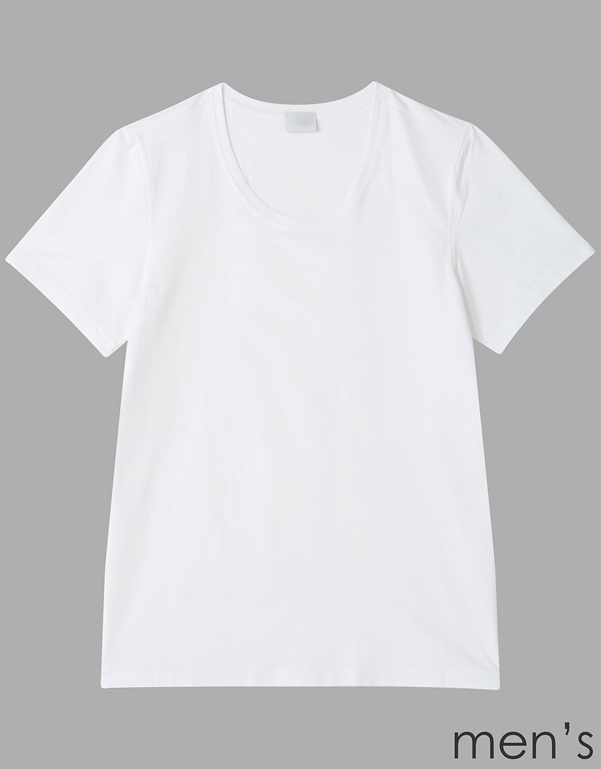 ハンロ 綿混ストレッチ素材 メンズシャツ（半袖） MIH603｜ワコール