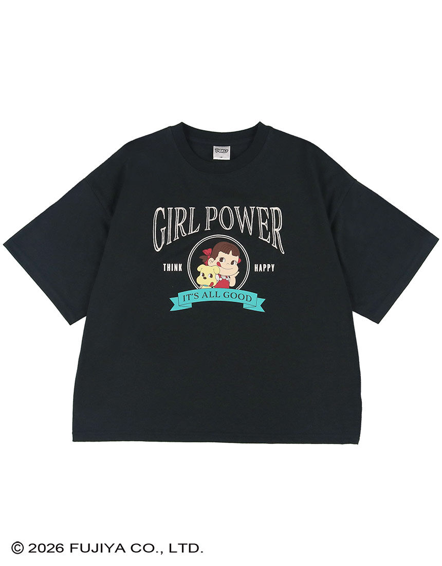 Lingè Noël ランジェノエル ペコちゃん 半袖Tシャツ Tシャツ NZL767