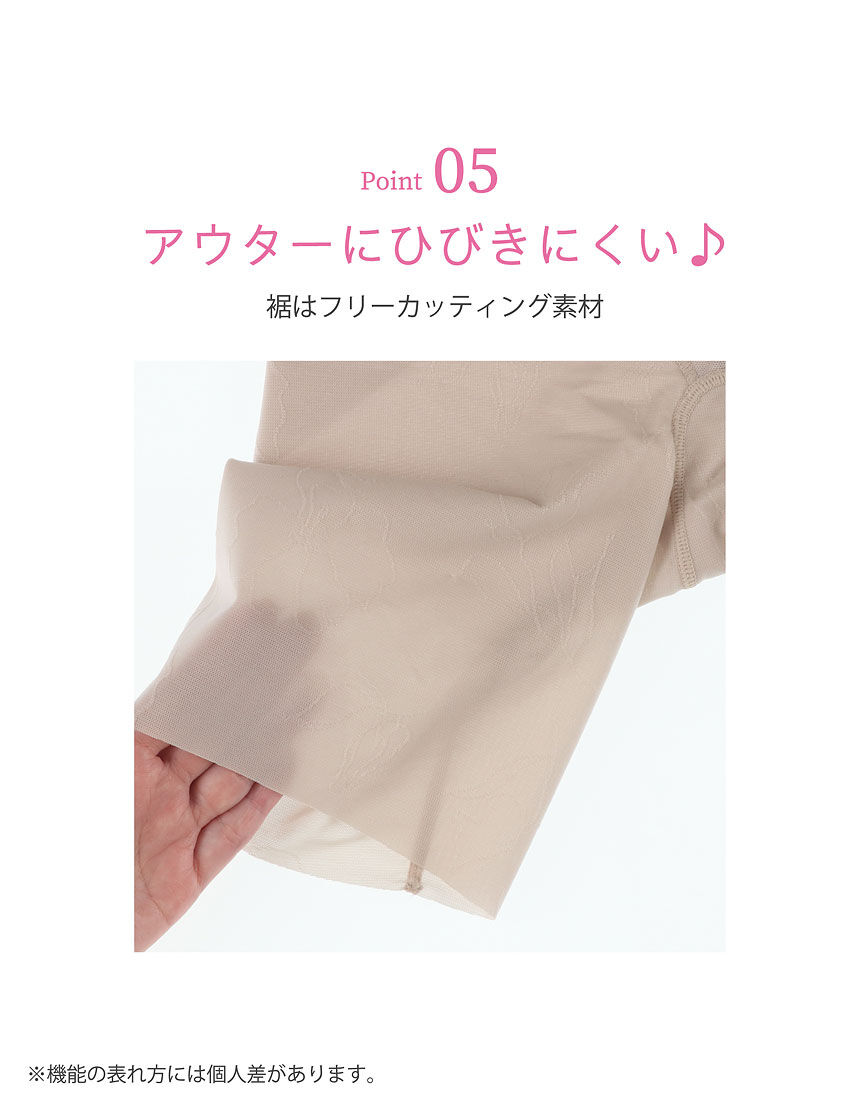 ワコール ラクに無理なくヒップアップ！ ガードル（ロング丈） GRC426