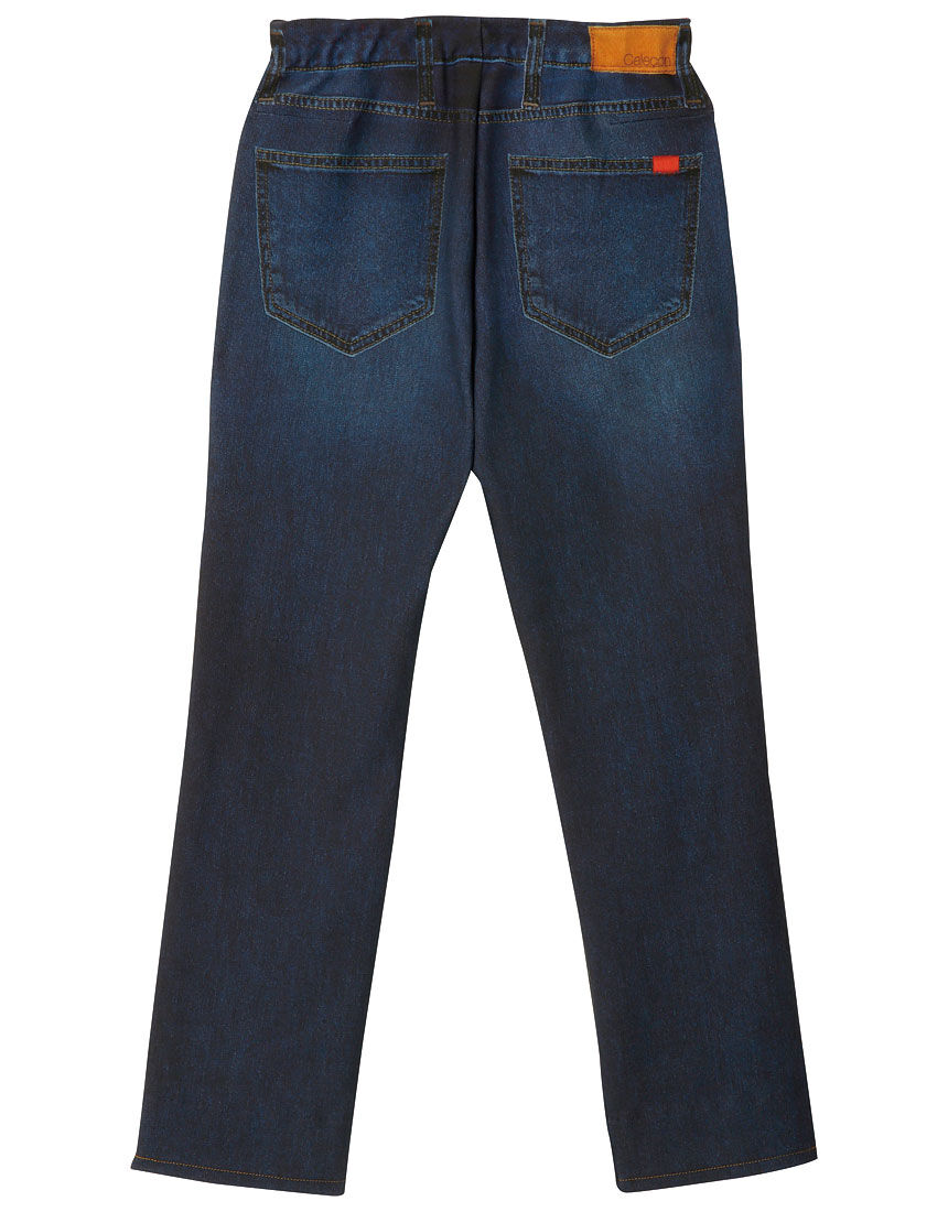 ワコール／らくラクパートナー まるでデニム・肌側起毛カルソン