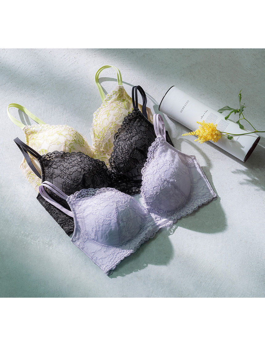 ３／４カップブラ（ノンワイヤーブラ）, , hi-res