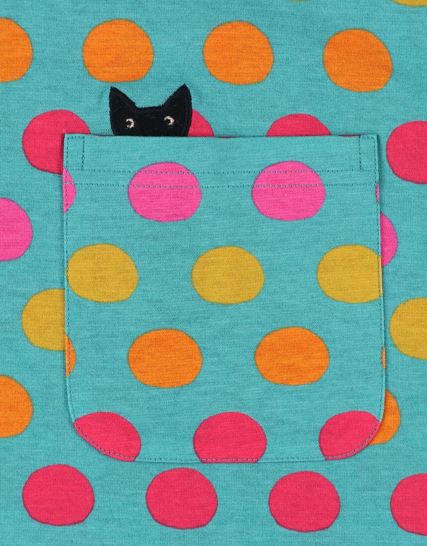 希少☆タグ付き【アツコマタノ】byワコール 猫 マルチカラー