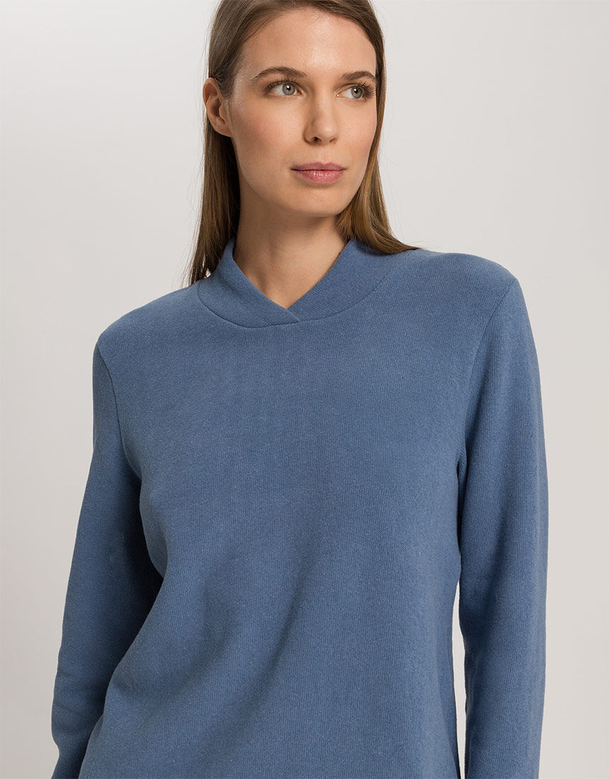 ハンロ やさしい肌ざわりのラウンジウェア トップス LIH338｜ワコール