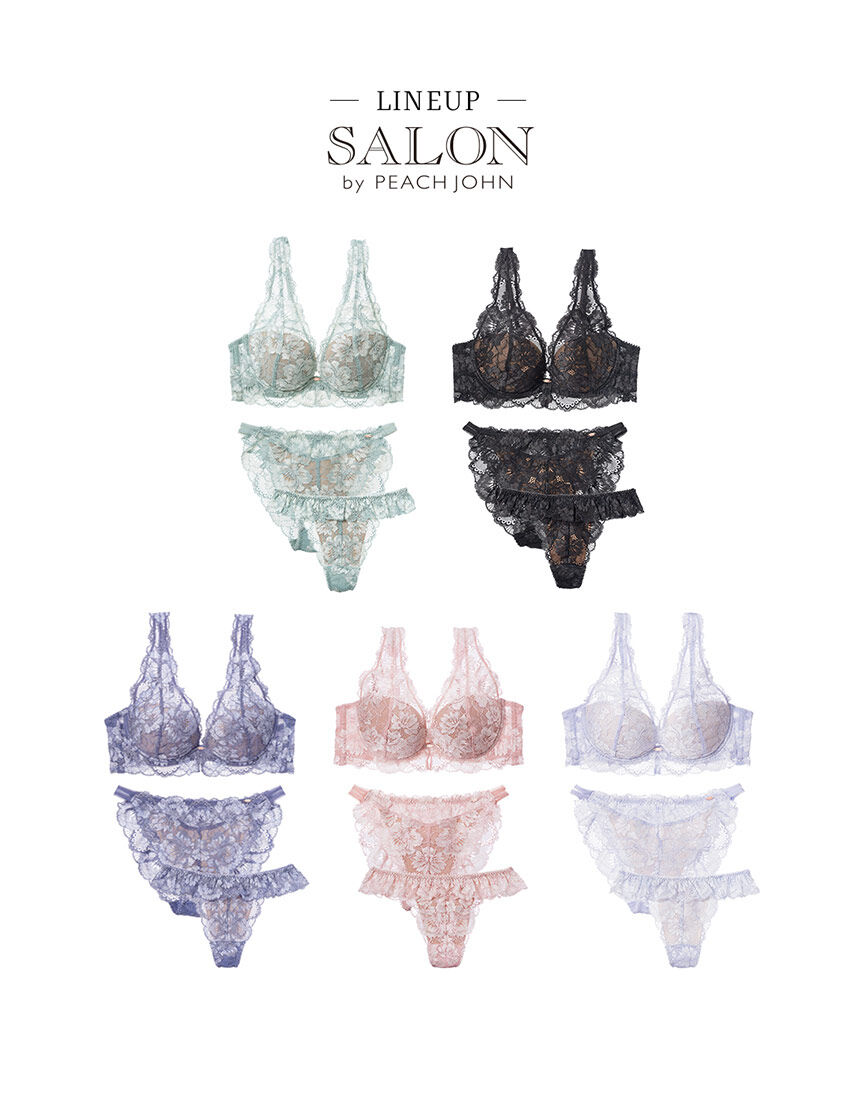 SALON by PEACH JOHN 【豪華な総レース 痛くなりにくい着け心地