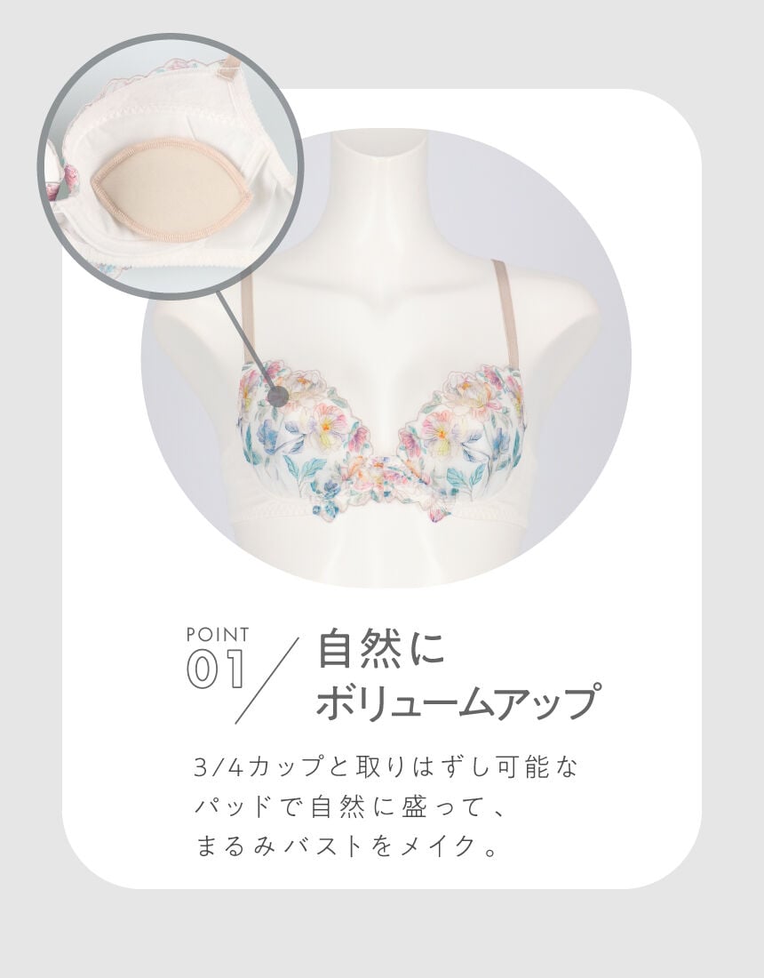 ３／４カップブラ, , hi-res