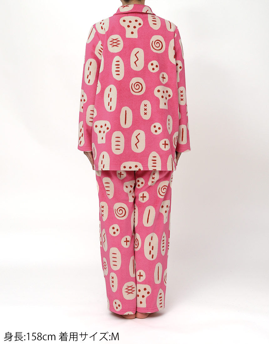 アツコマタノ とてもあたたかなマイクロフリース素材を使用 パジャマ