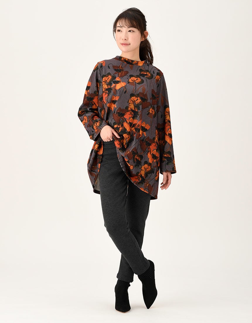 ワコール_カルソン 【あったか裏起毛】伸びがよく動きやすい スリム