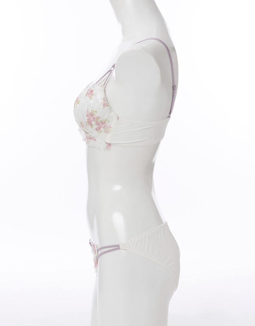 Lingè Noël ランジェノエル バイカラーローズ ブラ＆ショーツセット