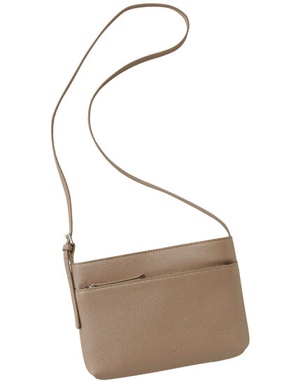 フロントポケット牛革ポシェット, , main