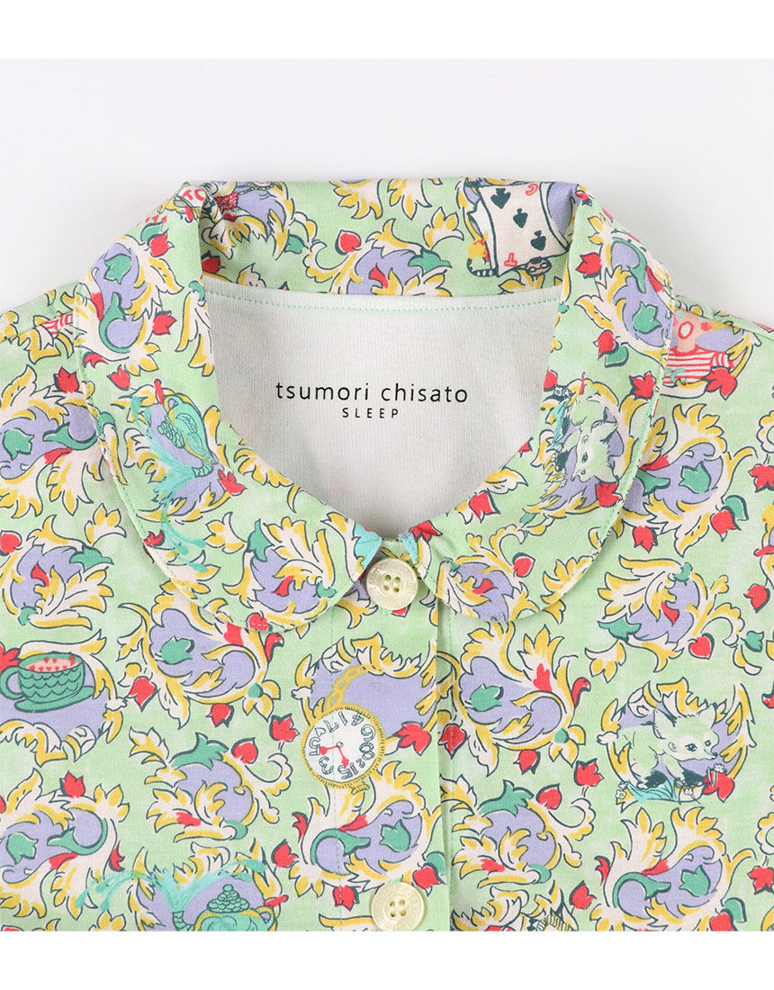 ツモリチサトスリープ 【綿100％】 「不思議の国のティ−タイム