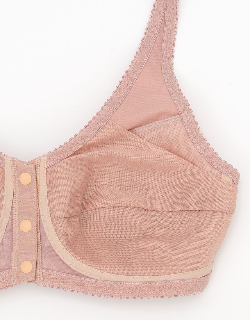 ワコールリマンマ 着脱簡単 前あきタイプ【しっかりカバー】術後