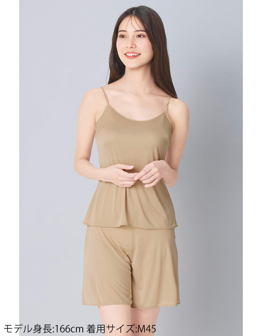 ベージュのペチコート Yゾーンカバーペチコート（その他アンダーウェア/インナー