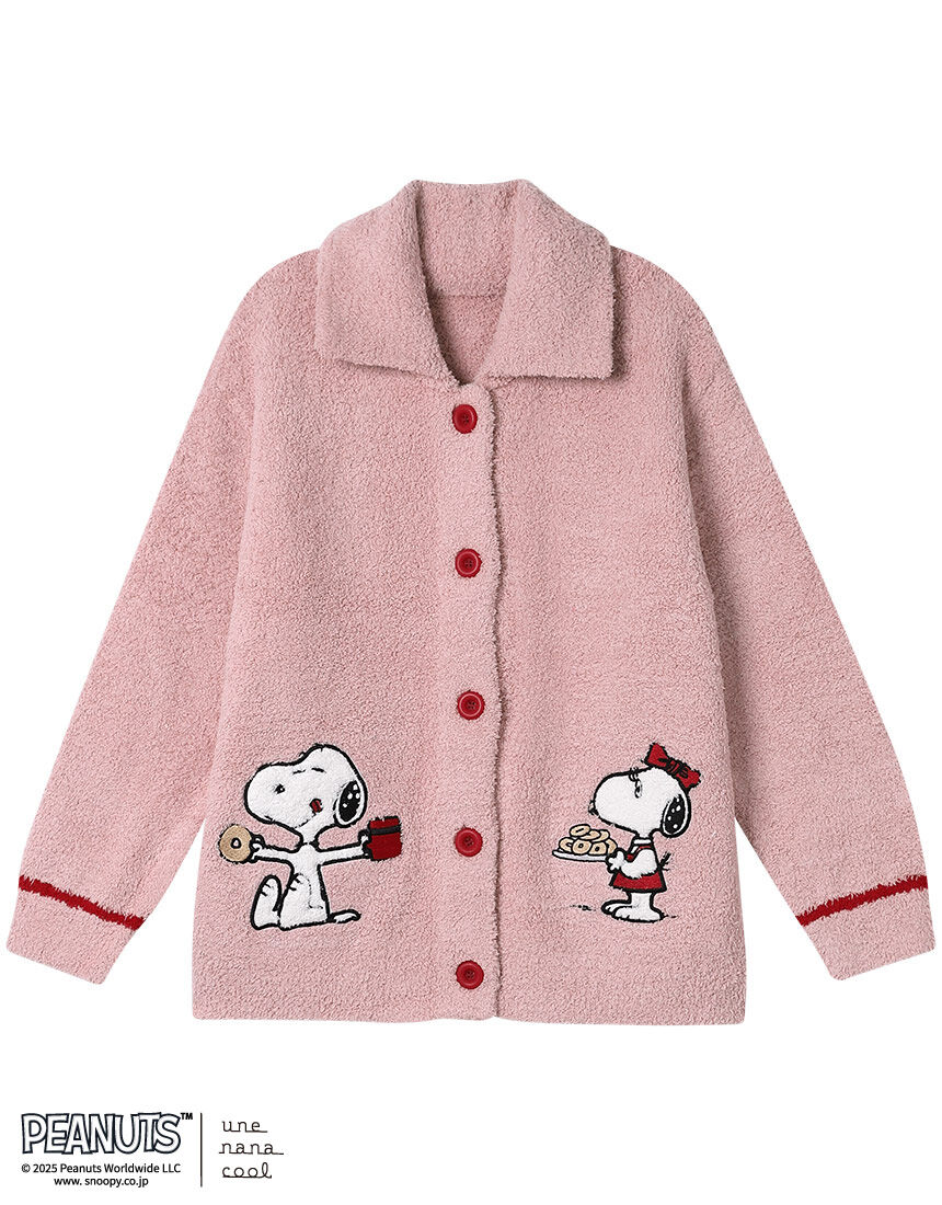 PEANUTS】SNOOPY×BEAR ジャガードプルオーバー(ニットプル