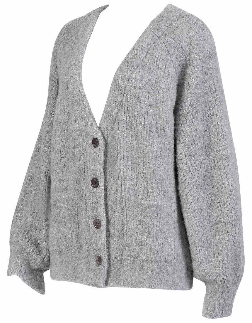 Yue カシミヤ混 あたたかいカーディガン トップス（長袖） NJP506