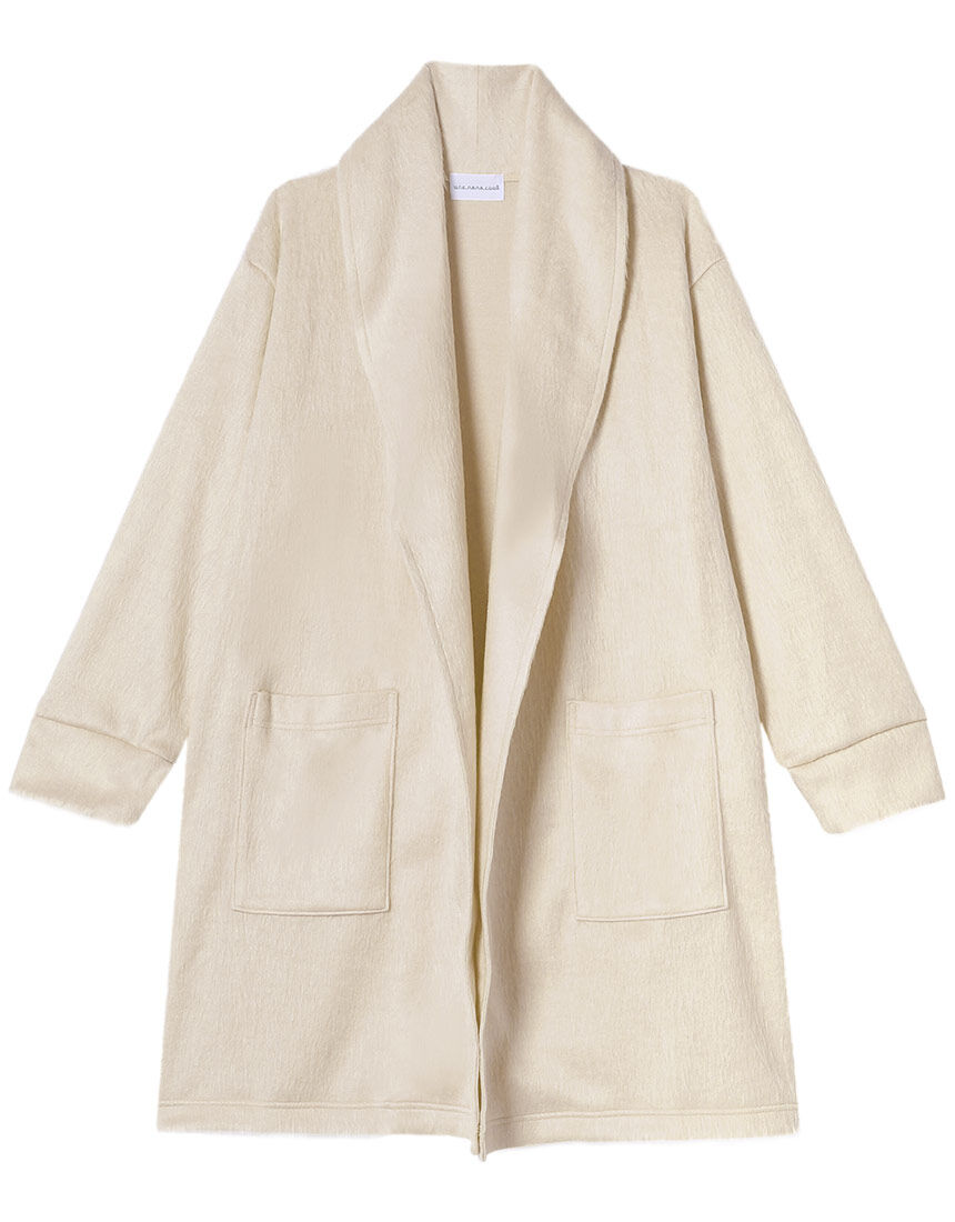 ウンナナクール ビーバー仕立てロングカーディガン パジャマ LP4401