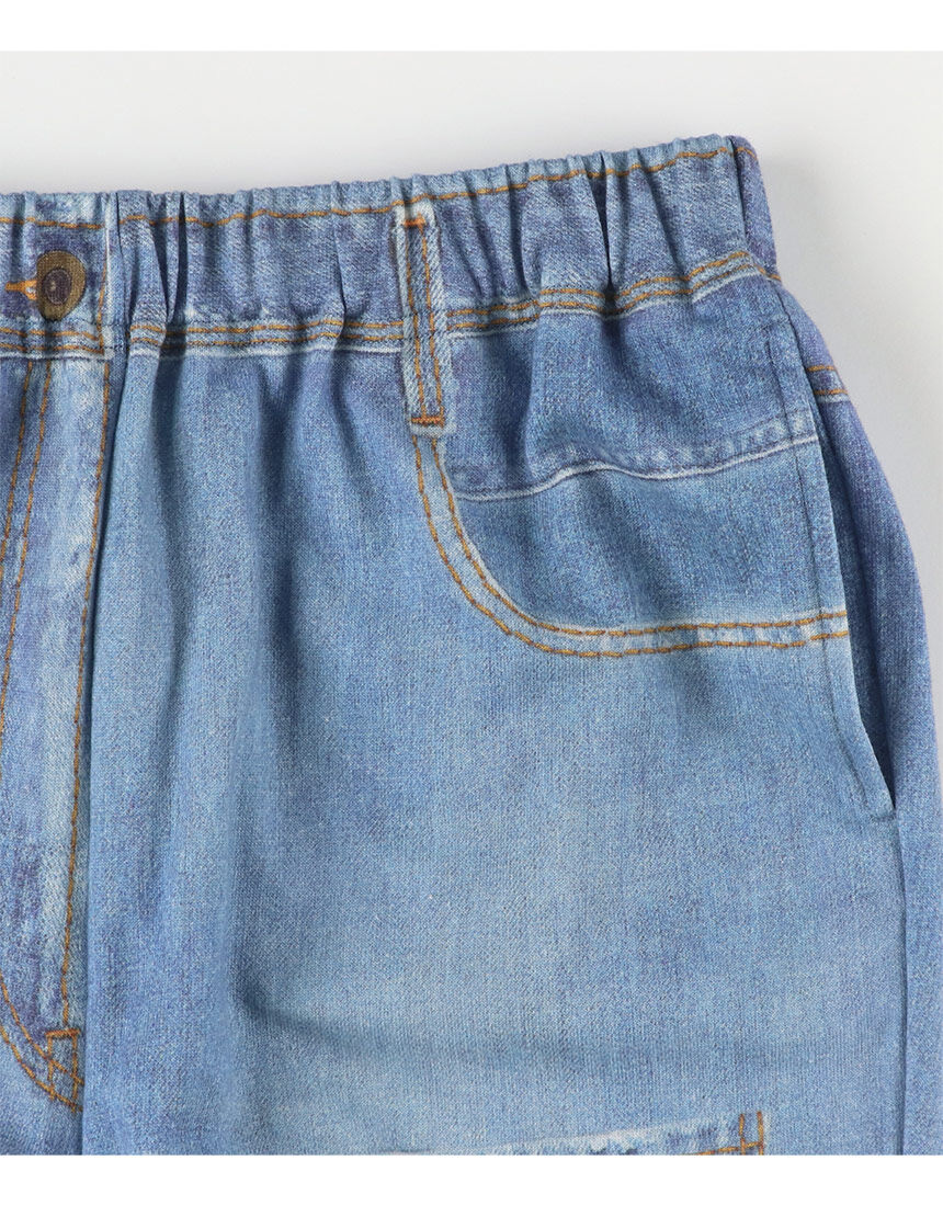 ツモリチサトスリープ　ワコール　デニム風ボトムス　Mサイズ　UOW435 ツモリチサトスリープ ワコール デニム風ボトムス Mサイズ UOW435