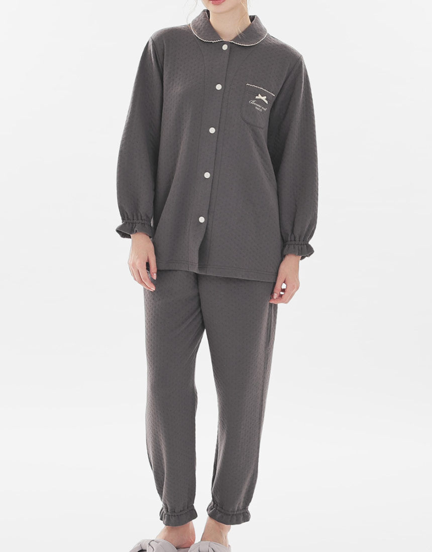 Lingè Noël ランジェノエル 接結ムジ パジャマ NZL617｜ワコール直営の