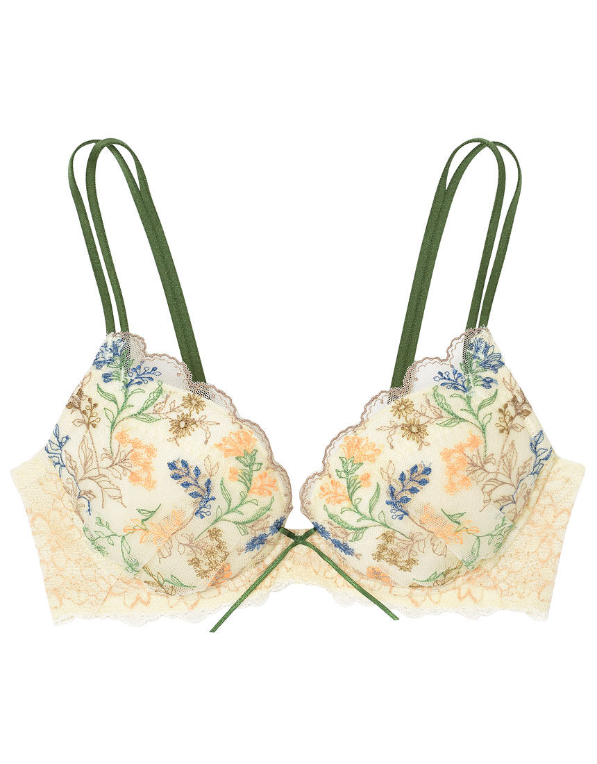 Ｆｌｅｕｒ ｃｈａｍｏｍｉｌｅ ３／４カップブラ