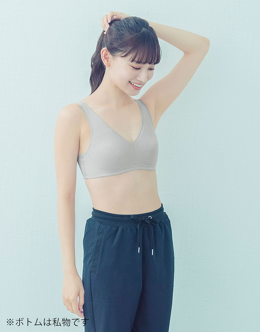 ウイング 【ウォーキングブラ】動きやすく、さらりと快適。 ノン