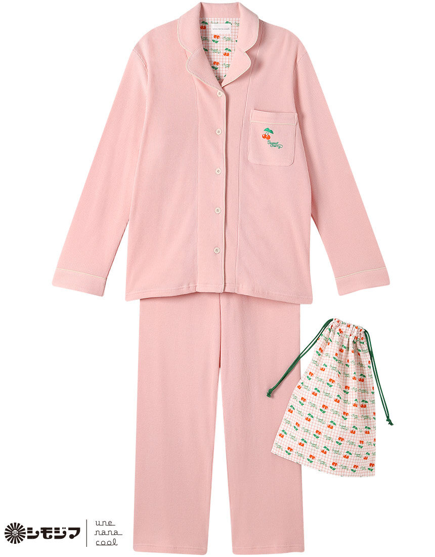 ウンナナクール MADE WITH シモジマ 【綿100％】開襟