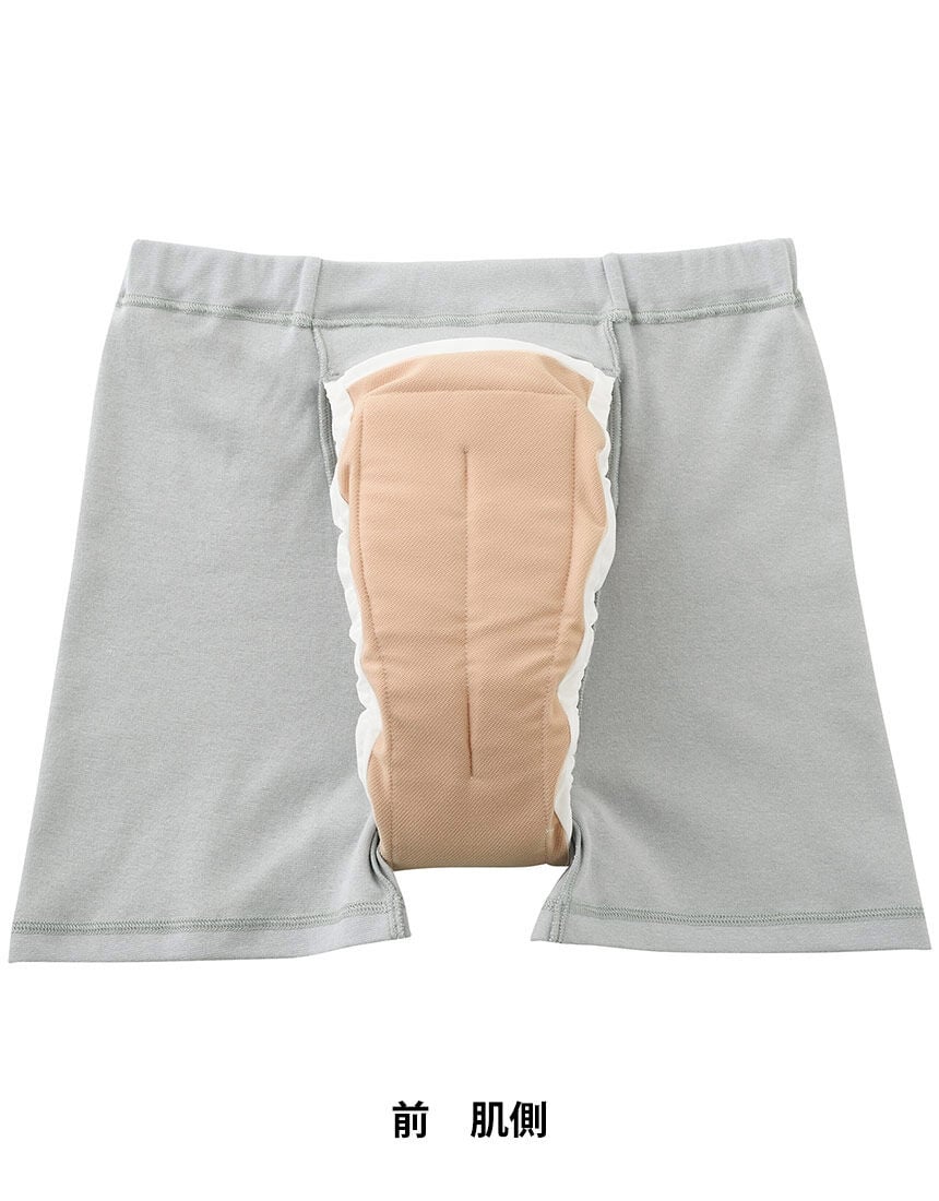 ワコール／らくラクパートナー 男性用パッド内蔵型（前あき） メンズ