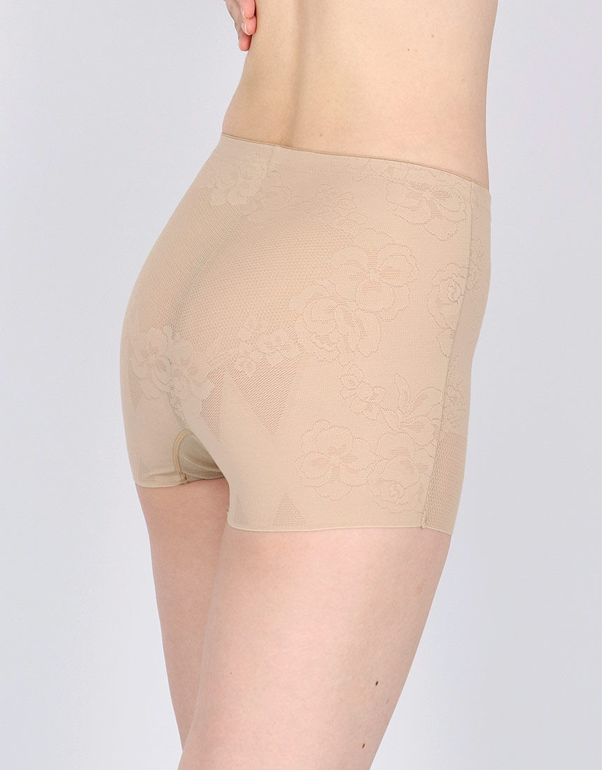 ワコール 【ー5歳の着やせシルエットに】メッシュタイプ ガードル