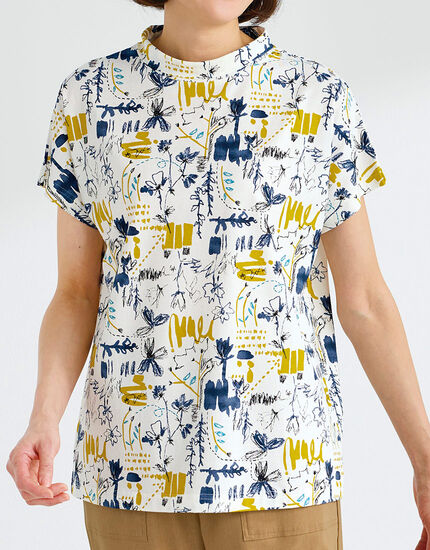 フレンチスリーブＴシャツ, , main