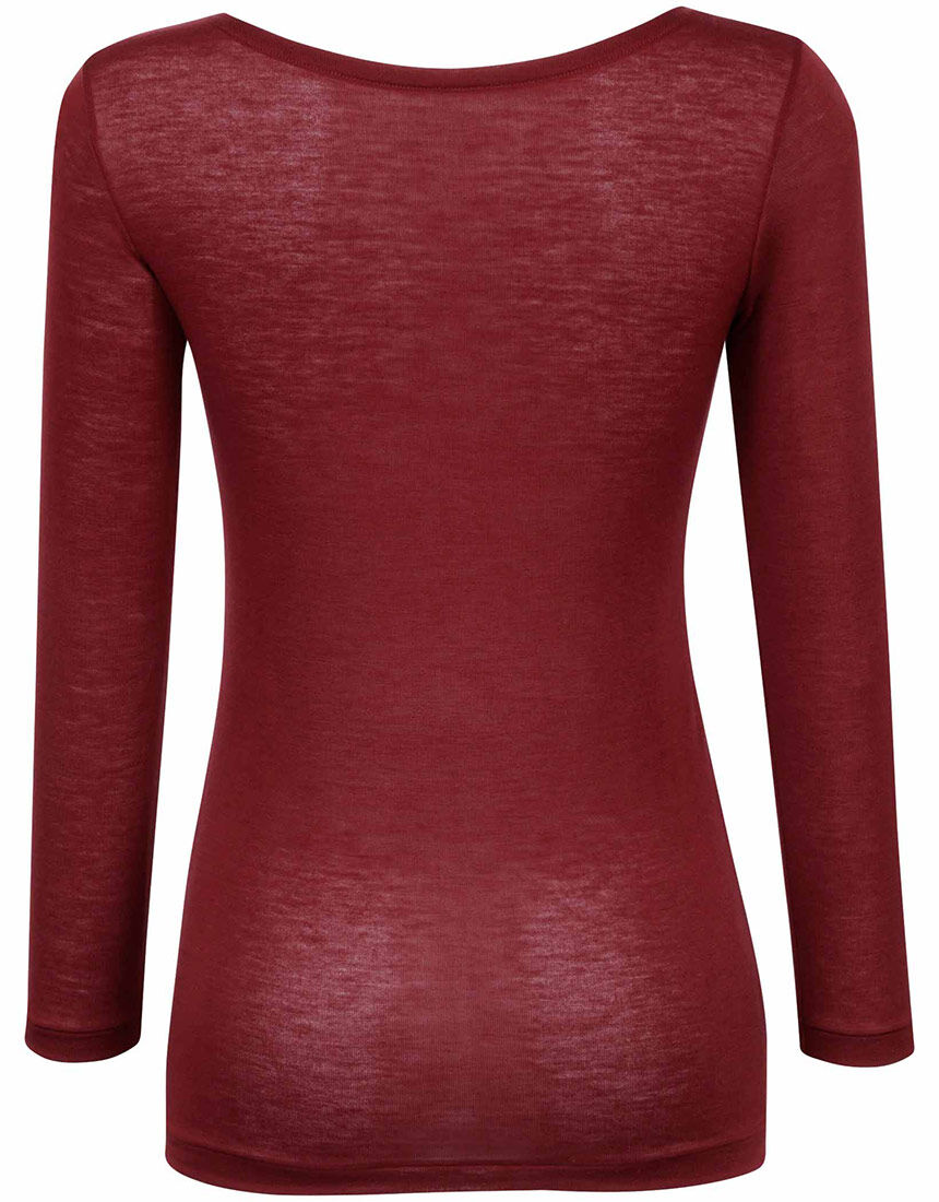 ワコール 【カシミヤ混】贅沢ニット トップス（8分袖） CLD367