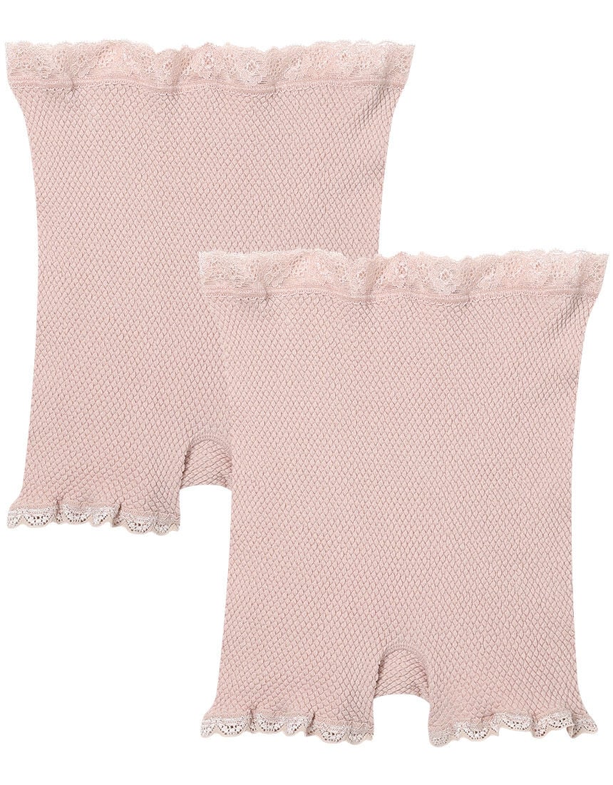 【セット組】 のびのび1分丈ショーツ同色2枚 【セット組】 のびのび1分丈ショーツ同色2枚