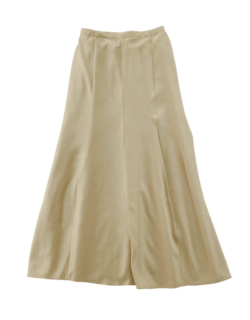 OUR WACOAL サテンスカート アウター ボトムス JOX543