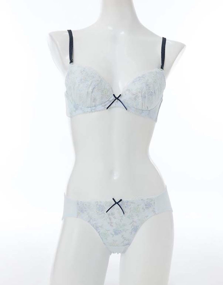 Lingè Noël ランジェノエル ペールフローラル ブラ＆ショーツセット