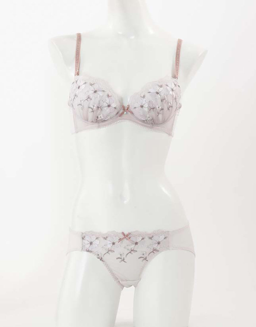 Lingè Noël ランジェノエル アムールブロッサム ブラ＆ショーツセット