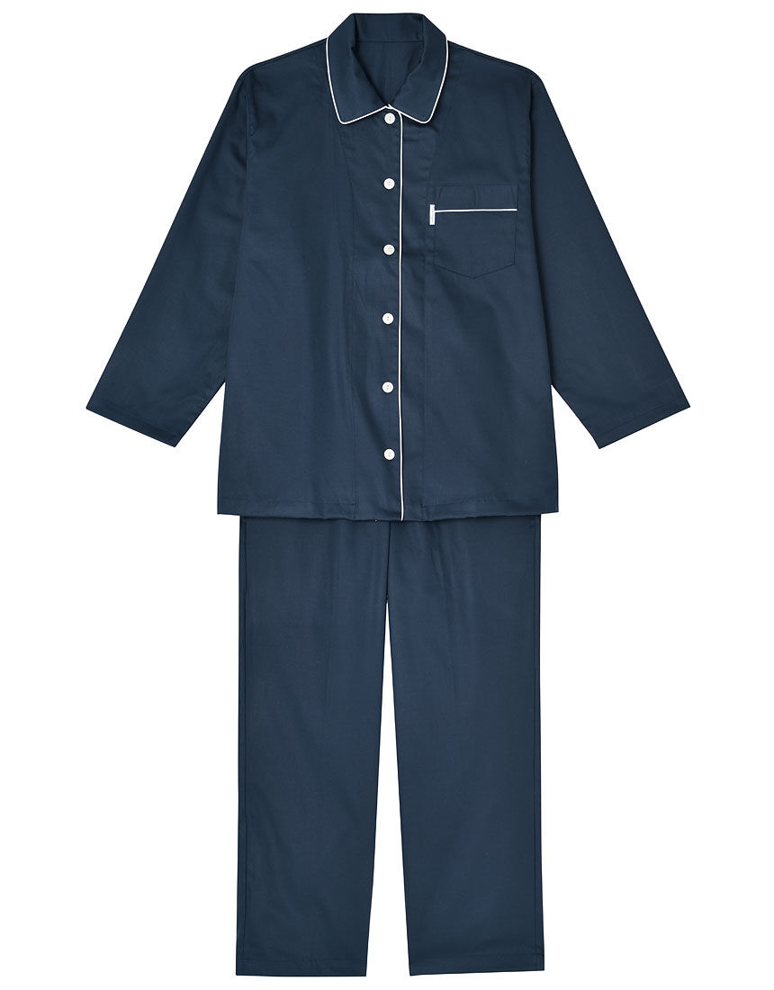 ワコール／睡眠科学 【綿100％】サテン 光沢感があり、なめらかで