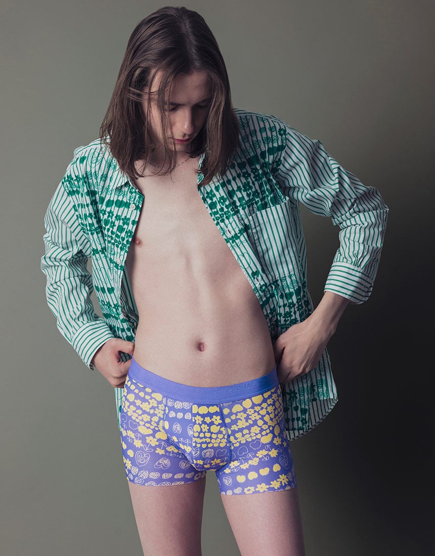 ボクサーパンツ（前閉じ）, , hi-res