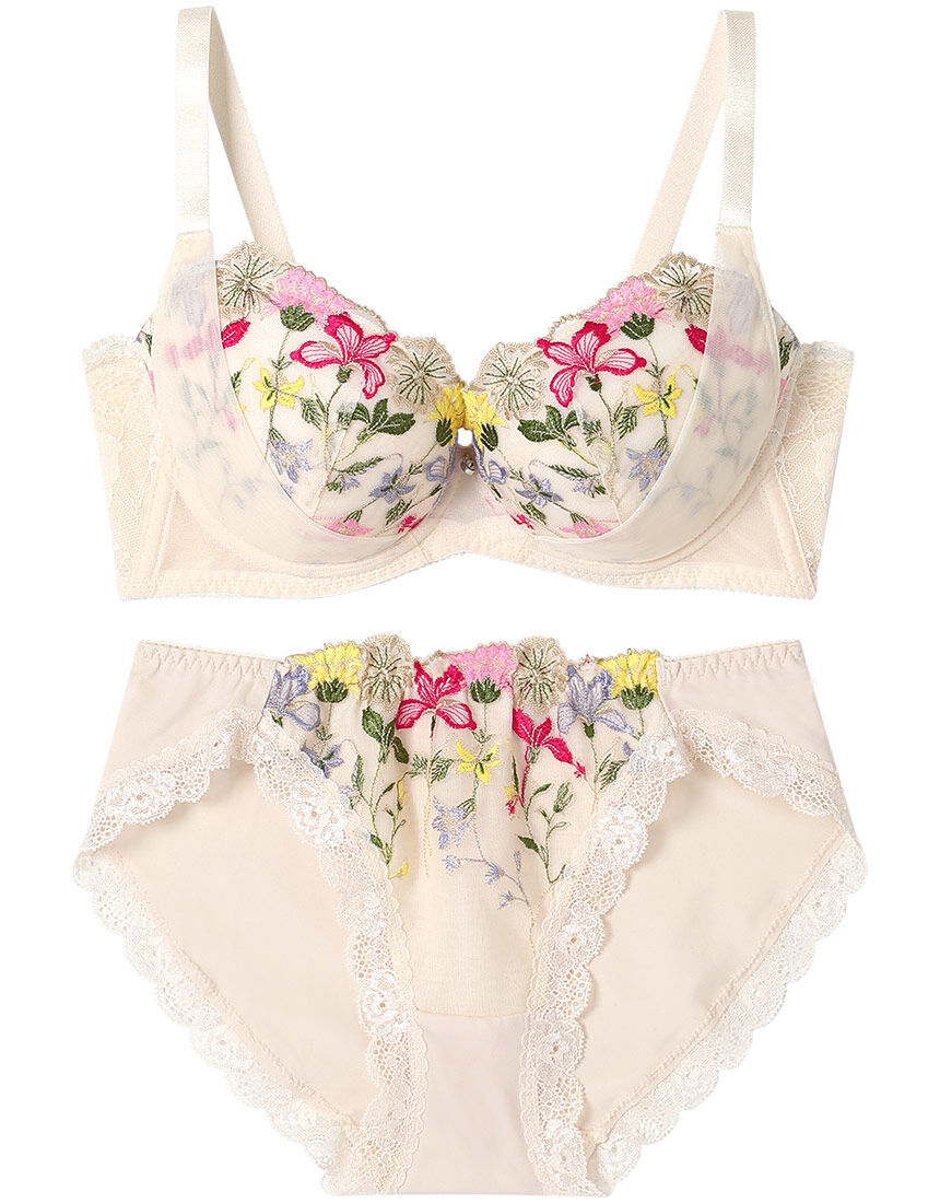 Lingè Noël ランジェノエル 美胸脇高 シュッとRich型 ブラ
